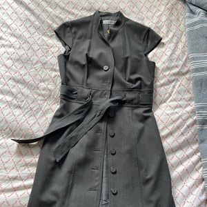 Cap sleeved button up dress-freshly dry cleaned!
